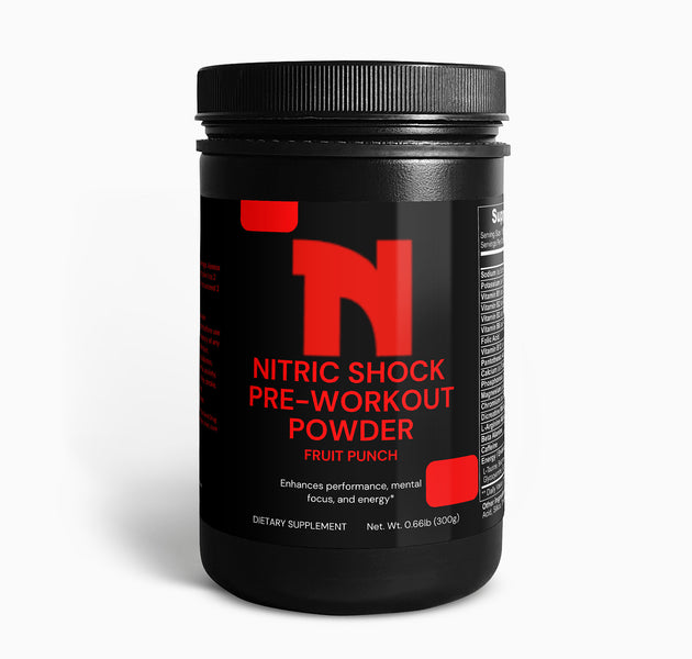 Nitric Shock Pre-Workout Powder (Fruit Punch)