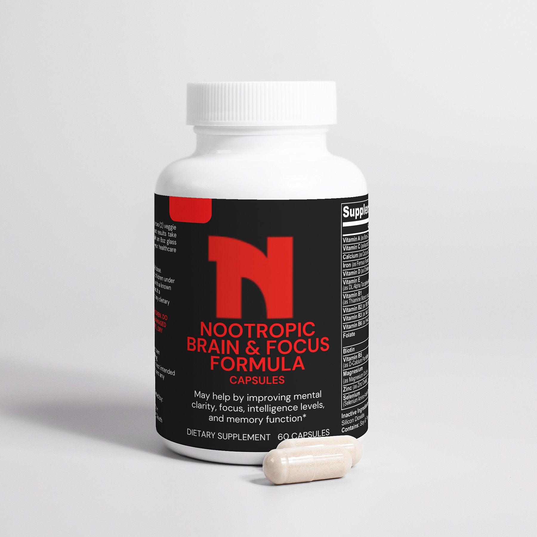 Nootropic Brain & Focus Formula